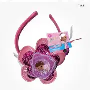 Disney Doc McStuffins Pink Sequin Kids Headband Hair Accessory NWT- FAST SHIP