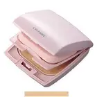 Made in JAPAN Chifure - Foundation Moisture Powder with Sponge 34 Ochre