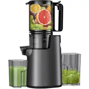 Cold Press Juicer, Masticating Juicer with 5.4 Wide Feed Chute, 350w Slow Jui...