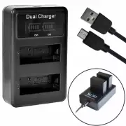 DMW-BLG10 Battery charger for Panasonic Lumix TZ202 TZ91 TZ81 TZ101 GX80 DC-GX9
