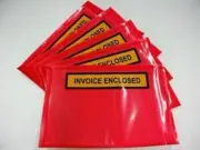 Stylus Invoice Enclosed Self Adhesive Red Doculopes 115mm x 165mm 1000 Envelopes