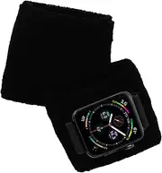 JEMACHE Unisex Sport Sweatband Wrist/Ankle Band Compatible with Apple Watch 49/45/44/42mm, 38/40/41mm iWatch Series 9 8 7 6 5 4 3 SE Ultra
