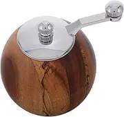 Toddmomy Portable Mini Manual Crank Pepper Mill Grinder for Kitchen BBQ and Outdoor Camping Durable Compact Design for Grinding Essential Tool for Versatile Cooking