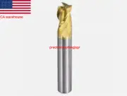 For Aluminum 5/16" X 7/16"x 2" 3 Flute 37° Helix Carbide End Mill - ZRN Coated