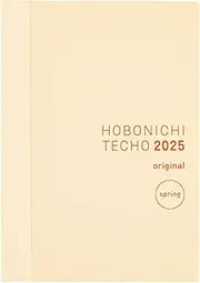 Hobonichi Techo 2025 Original Book [Japanese/A6/April Start/Sunday Start/Planner]