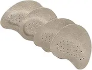 2Pairs Cushioning Shoe Stickers Self Adhesive Forefoot Pads for Foot Protection Non Slip High Heel Shoe Inserts Comfortable Sole Cushions for Men Women Thin Thick