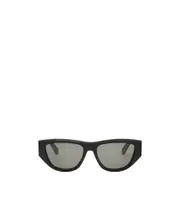 Geometric frame sunglasses 55 Black
