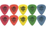 10 x Jim Dunlop Tortex Standard MIXED Guitar Picks NEW Assorted Gauges Free Post