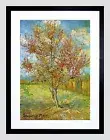 85924 VAN GOGH PINK PEACH TREE IN BLOSSOM MAUVE Decor Wall Print Poster