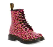 Dr. Martens 1460 Loud Leopard Smooth Pink 27652682 Women's
