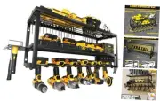 Heavy Duty Power Tool Organizer Wall Mount, Storage Rack for Garage Large