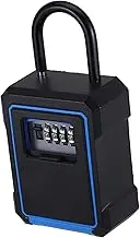 LIFKOME Box Secure Key Lock Box with Combination Storage Case for Outdoor Use for Home Office Garage and Travel Security
