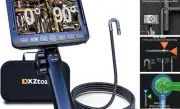 Dual-Lens Articulating Borescope, Endoscope Camera with 0.33in Two- Way