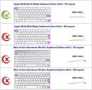 X Shortcut Keyboard Skin XSKN Durable Logic Hotkeys Silicone Keyboard Logic Pro