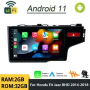 Android 11 Car Stereo Radio GPS Carplay 2+32GB For Honda Fit Jazz RHD 2014-2018