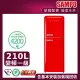 【SAMPO 聲寶】210公升歐風復古美型一級變頻雙門冰箱(SR-C21D-R)