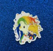 5pc. Rainbow Brite, Planar Resin Flatback