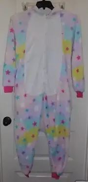 Angelina Unisex Junior Plush Unicorn One-Piece Costume Pajama