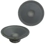 2x Harmony HA-P18LS16 Replacement 18" PA 1600W Subwoofer / Speaker 16 Ohm Woofer