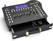 U`King DMX Controller, 192 Channels DJ Controller with Drawer, with Wireless DMX Transmitter, for DMX Controller 512, Party, Moving Head Light, Disco Light, Party Light, Halloween