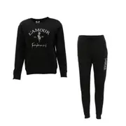 FIL Women's Fleece Tracksuit 2pc Set Loungewear Jumper Track Pants - L'Amour