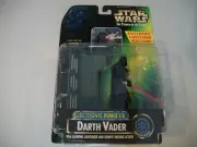 Star Wars Power of The Force DARTH VADER w/Glowing Saber Electronic Power F/X