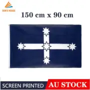 Large Eureka Stockade Flag Southern Cross Australian Aussie HeavyDuty 90x150cm