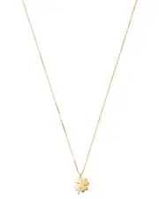 Bloomingdale's Fine Collection Clover Pendant Necklace in 14K Yellow Gold, 18