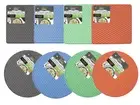 1 SILICONE POT HOLDER Non-Slip Square Or Circle Mats Trivet Heat Resistant BPA