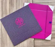 Tory Burch X-Large Purple GIFT BOX Drawer Slide Out 14.25 L x 3 H x 10.75 W #7