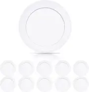 6In LED Disk Ceiling Light, 16.5W Dimmable Flush Mount Recessed Retrofit Lights,