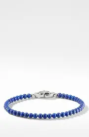 David Yurman Spiritual Bead Bracelet in Spiritual Blue at Nordstrom, Size Small