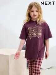 Purple License Fallout Boy Band T-Shirt (3-16yrs) (E44361) | $31 - $42