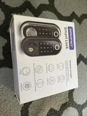 * New * SMONET Smart Deadbolt Fingerprint Electronic Deadbolt Door Lock, Keypad