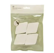 4pc set THE FACE SHOP Makeup Sponge Foundation Powder Applicator New in Bag