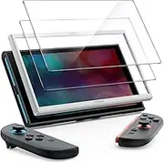 JETech Screen Protector for Nintendo Switch 2 2025, 9H Tempered Glass Film with Easy Installation Tool, Anti-Scratch, HD Clear, 2-Pack