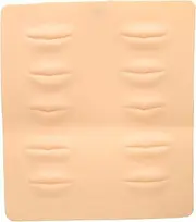 Lip Practice Skin Silicone Microblading Practice Skin for Beginners Artist Lip Skin Training Tool