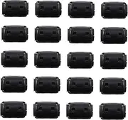 jojofuny 20 Pcs Core Cord Noise by Core Cable Filter Mini Size for/Computer Cables