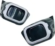 Car DRL Daytime Running Light Driving Fog Lamp With Turning Yellow Signal 2PCS Compatible For Ford Ranger T8 2019-2022 LED