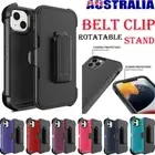 Heavy Duty Defender Case For iPhone 16e 15 14 Pro Max XS 13 11 11 78 + Belt Clip