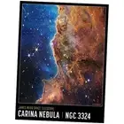 NASA James Webb Space Telescope Carina Nebula NGC3324 Unframed Paper 12X16