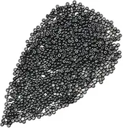 Pack of 1000 3.0 mm Nano Rings with Silicone Nano Rings Microing Links for Extensions Hair Extensions (Black)