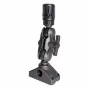 Scotty 162 1.5" Ball Mount with Gear Head Post and 241 Side Deck Mount