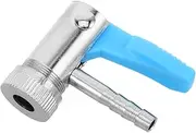 Zerodeko Tire Air Chuck Clip-on Inflator for Car Tyres 6mm Adapter Versatile Air Compressor Inflator Compatible