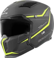 Bogotto Radic WN-ST 22.06 Helmet, black-yellow, Size L for Men Black Yellow