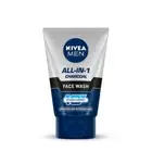 NIVEA Men Face Wash For All in 1 Charcoal, to Detoxify & Refresh Skin 100gm