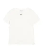 Dolce Gabbana Kids Logo-Detailed Crewneck T-Shirt 8Y,6Y,5Y,4Y,14Y,12Y,10Y,12 white