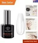 Builder Nail Gel, 7-in-1 Clear Gel Builder for Nails, Hard Gel Builder Nail S...