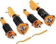 24 Damping Levels Coilovers Suspension Struts,Compatible With Dodge Caliber,Compatible With Jeep Compass MK Coilovers Lowering Suspension Kit