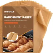 200 Pcs Parchment Paper Sheets, Unbleached Baking Parchment Sheets, Precut Parch